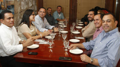 La nueva Corporación se reunió anoche en un restaurante de la ciudad.