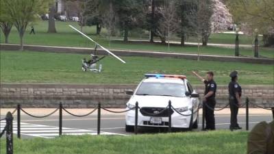 Un mini helicóptero provocó el cierre de la Casa Blanca hace unas semanas. El conductor fue arrestado y enfrenta cargos federales.