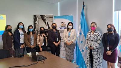 Representantes de la CICEST instaron a organismos hondureños a sumarse a la campaña.