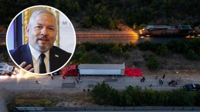 Unos 50 migrantes fallecieron en el contenedor.