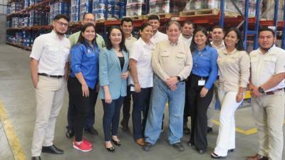 El equipo comercial y ventas de Lubricantes Internacionales de Honduras, S. A. de C. V. (LUIHSA).