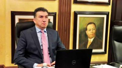 Rolando Argueta, magistrado presidente de la Corte Suprema de Justicia.