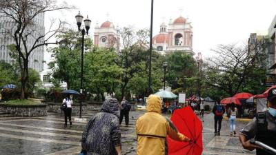 Las lluvias, según Copeco, afectarán todo el territorio nacional.