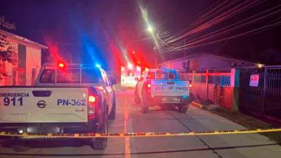 El homicidio múltiple fue en el pasaje Nely Brocato del barrio El Porvenir de Puerto Cortés.