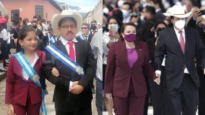 Aunque usted no lo crea, el expresidente Manuel Zelaya Rosales y la presidenta Xiomara Castro desfilaron juntos en Lempira, zona occidental del país, conmemorando el Día de la Independencia de Honduras.