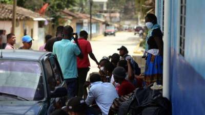 A Honduras llegan mirgantes de distintas nacionalidades.