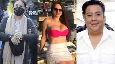 Herlinda Bobadilla, Kensy García Torres y Fredy Nájera, acusados de narcotráfico y lavado de activos en Estados Unidos.