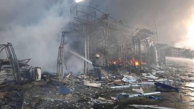 Los misiles Rashist impactaron en el área cercana al aeropuerto de Leópolis. (Imagen de referencia)