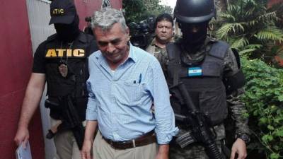 El abogado Laureado Carbajal el día que fue capturado.