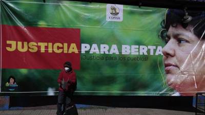 El asesinato de Berta Cáceres fue condenado a nivel internacional.