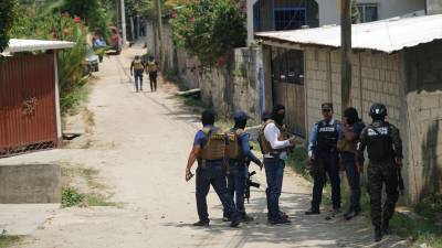 En el operativo los agentes además apresaron otro líder de la estructura criminal que resultó herido