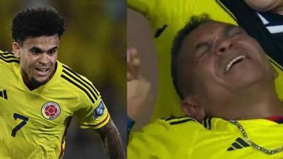 Luis Díaz se lució con un doblete y su padre no pudo contener la emoción.