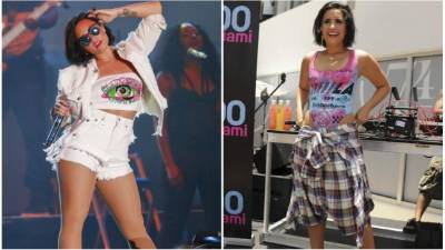 Demi Lovato marca tendencia en todas sus apariciones. Sus estilos son imitados por miles de jovencitas.