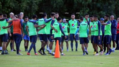 El Motagua comenzó su pretemporada con la ilusión de lograr el tricampeonato. Foto David Romero.