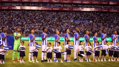La Seelección de Honduras subió cuatro puestos en el ranking mundial de la FIFA. Foto Yoseph Amaya
