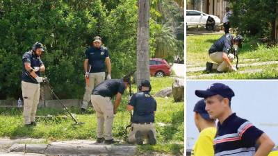 Agentes de la Atic en presencia de abogados de los sospechosos hicieron inspección en el lugar donde ocurrió la muerte.