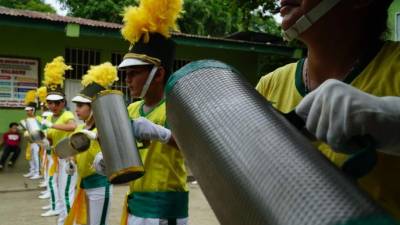 Banda del José Cecilio del Valle entrena para ganar el Ceufest