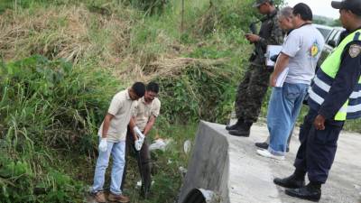 El joven estaba atado de pies y manos.