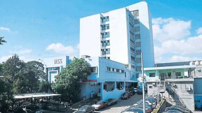 Imagen referencial de archivo del IHSS en Tegucigalpa.