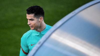 CR7 es el referente en la zona ofensiva de Portugal. Foto AFP.