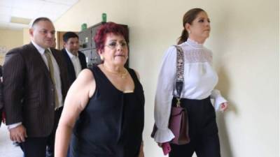Proceso. Lena Gutiérrez, una de las acusadas.