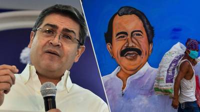 Juan Orlando Hernández anunció el préstamo de vacunas.