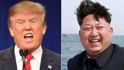 Donald Trump y Kim Jong-Un.