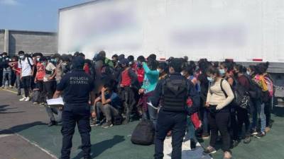 Las autoridades migratorias detuvieron a más de 3,000 migrantes en menos de 48 horas durante el fin de semana en México.
