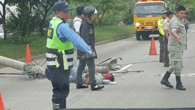 Ricardo Sierra y Roger Cabrera Sierra fueron trasladados al hospital Mario Rivas.