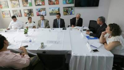 En la imagen, miembros del Partido Nacional y del Gobierno.