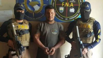 Detenido por las autoridades hondureñas.