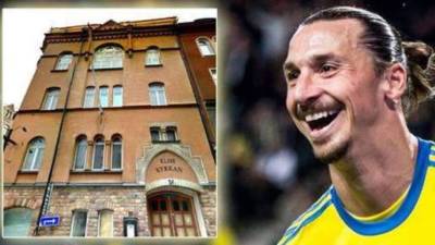 Ibrahimovic, que en más de una ocasión se ha autocalificado de Dios, ha adquirido un antiguo tempo en el centro de Estocolmo.