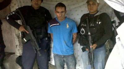 Juan Carlos Mejía Bueso (24), quien tenía orden de captura por homicidio.