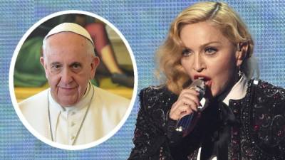 ¿Estará hablando en serio o es una provocación más de la siempre polémica cantante? ¿El Papa le contestará?