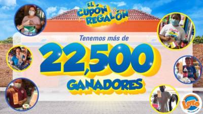 Con esta promoción, Loto ha beneficiado a más de 22,500 afortunados ganadores a nivel nacional, con más de seis millones de lempiras en premios.