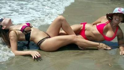 'Tomando el Sol', escribió la 'Reina de Corazones' en la postal con la que subió la temperatura de Instagram.