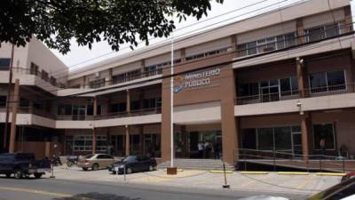 Instalaciones del Ministerio Público hondureño en Tegucigalpa.