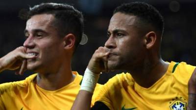 Coutinho y Neymar fueron claves en la victoria de 2-0 de Brasil sobre Ecuador.
