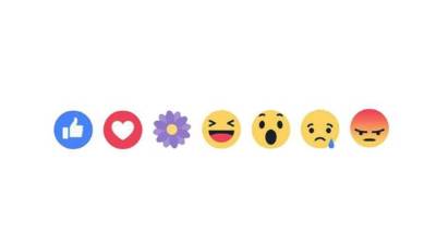 El botón formó parte por unos días de la colección de botones 'emocianales' de Facebook conocidos como Reactions.