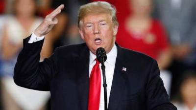 El presidente de Estados Unidos, Donald Trump. EFE/Archivo