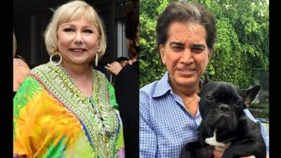 Una collage de la periodista Cristina Saralegui y el cantante José Luis Rodríguez 'El Puma'.