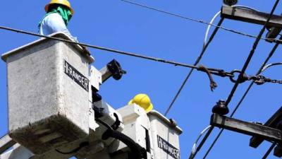 Las cuadrillas de la Enee trabajarán mañana en mantenimiento en San Pedro Sula.