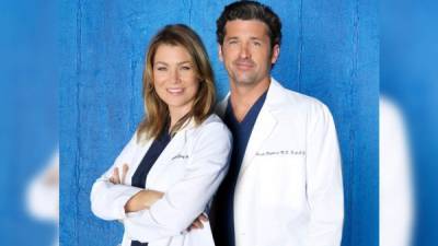 Ellen y Patrick interpretaron a los médicos Meredith Grey y Derek Shepherd.