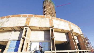 Las obras no se detienen en la Torre de la Riviera, el edificio más alto de Santa Cruz.