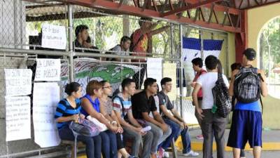 Por dos períodos fueron castigados los estudiantes que se tomaron los edificios de la UNAH en las recientes protestas.
