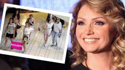 Angélica Rivera en sus paseo por las calles de Beverly Hills.