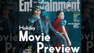 Johnny Depp es el 'Lobo Feroz' en lo nuevo de Disney.