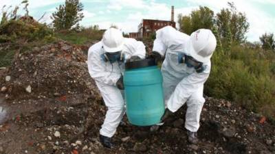 Unas 69,1 toneladas de material tóxico serán enviadas a Polonia para su destrucción.