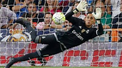 Keylor Navas, portero titular del Real Madrid de España.