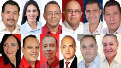 Estos son los 12 precandidatos a alcalde de la ciudad de El Progreso, Yoro. Dos nacionalistas, tres liberales y siete del partido Libertad y Refundación (Libre).